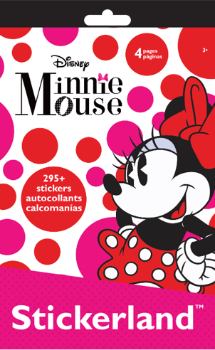 MINNIE - STICKERLAND 4PG PAD Trends