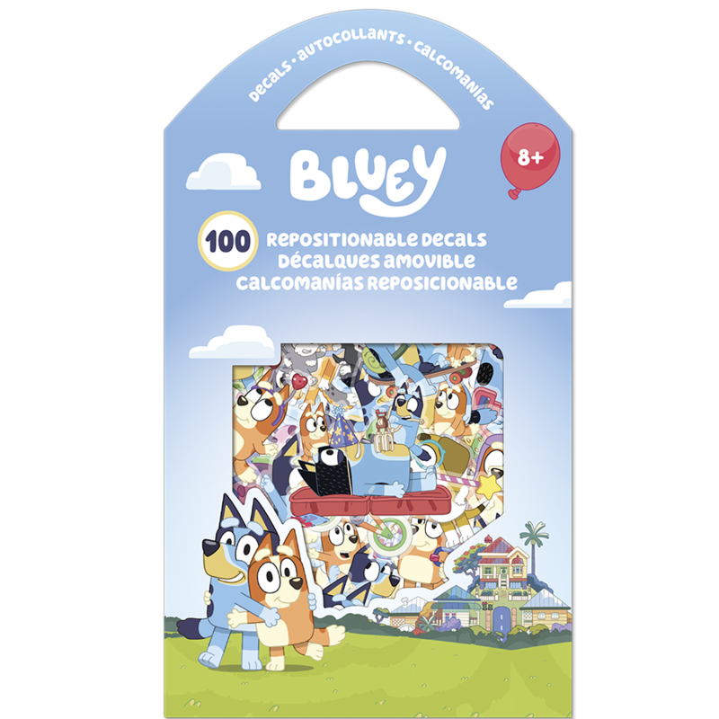BLUEY- DECAL VARIETY PACK Trends
