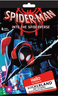 SPIDERMAN SPIDERVERSE -STICKERLAND 4PG PAD Trends