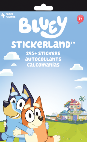 BLUEY - STICKERLAND 4 PAGE PAD Trends