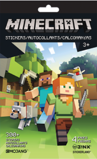 MINECRAFT - STICKERLAND 4PG PAD Trends