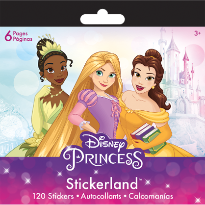 DISNEY PRINCESS-KINDNESS IS MAGIC-MINI STICKERLAND PADS-6 PG Trends