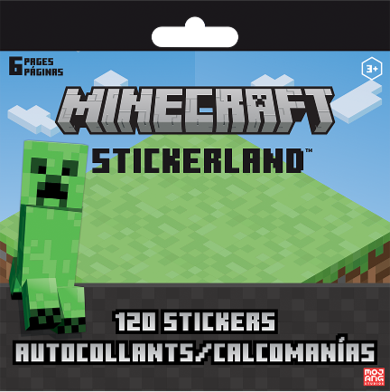 MINECRAFT - MINI STICKERLAND PADS-6 PG Trends
