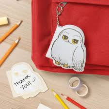 Hedwig Mini Puffy Notepad Keyring