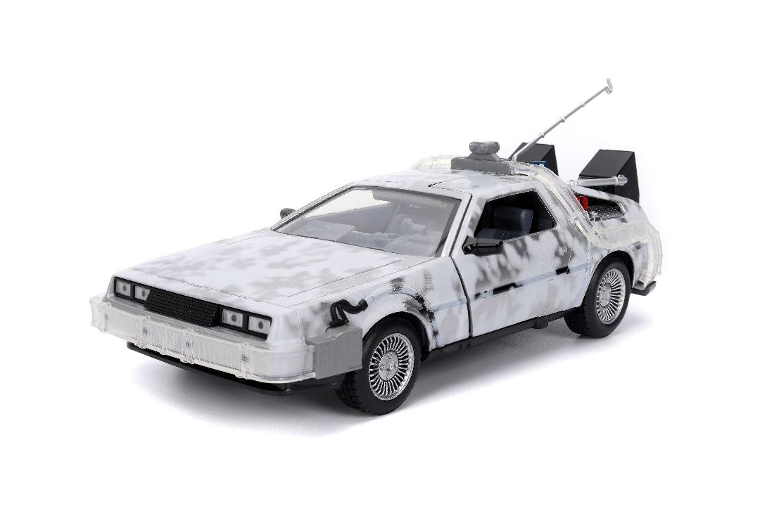 Jada 1/24 "Hollywood Rides Back to the Future Time Machine Frost HPD
