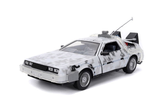 Jada 1/24 "Hollywood Rides Back to the Future Time Machine Frost HPD