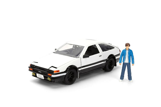 Jada 1/24 "Hollywood Rides" - Initial D - 1986 Trueno w/ Takumi HPD