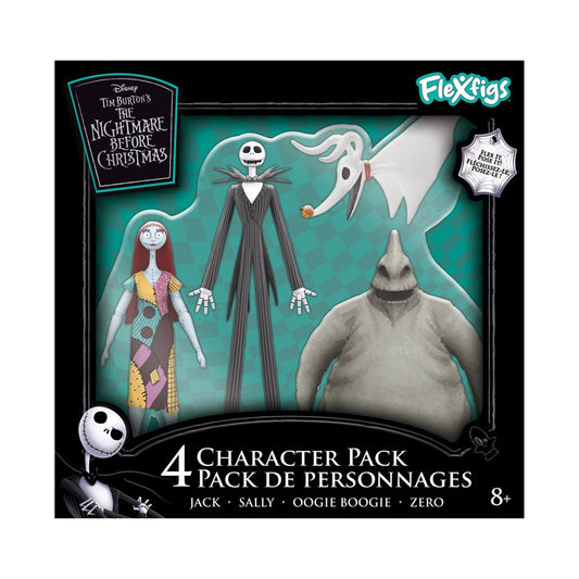 FIGURINES FLEXIBLES ETRANGE NOEL PK DE 4