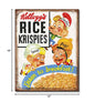 AFFICHE MÉTAL KELLOGGS Distribution julia