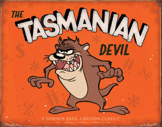 AFFICHE MÉTAL TASMANIAN Distribution julia