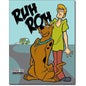 AFFICHE MÉTAL SCOOBY DOO Distribution julia