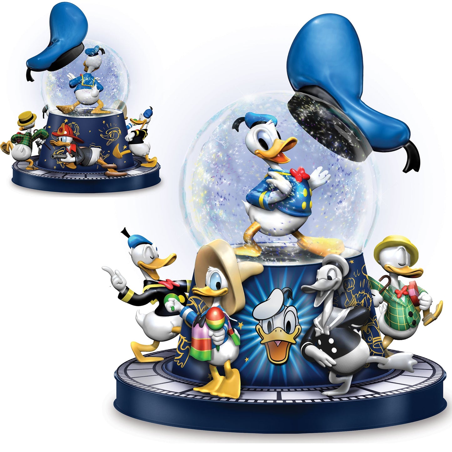 Donald Duck Glitter Globe Bradford