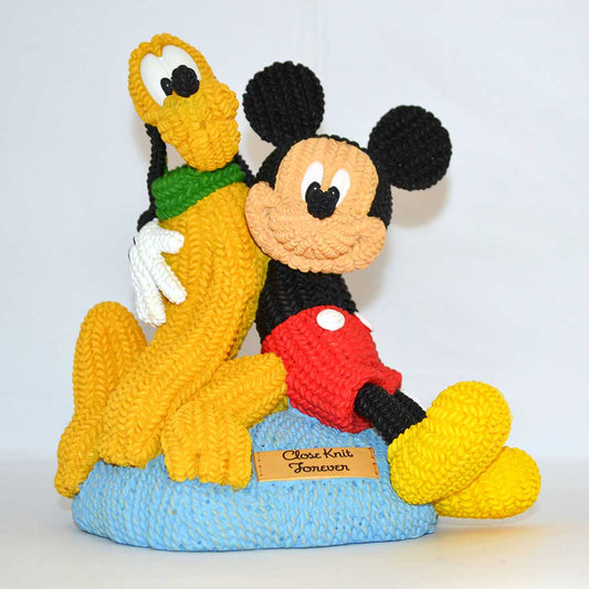 Knit Together Mickey/Pluto Bradford