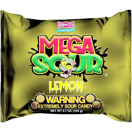 Barnetts Mega Sour Lemon British Blackcat
