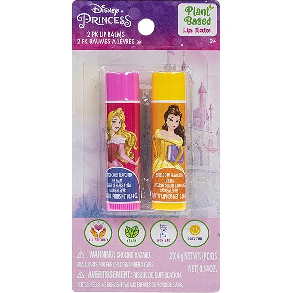 PRINCESS 2 PACK LIP BALM Danawares
