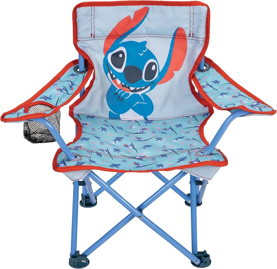 Kids Camp Chair with Mesh Cup
Holder
Stitch Danawares