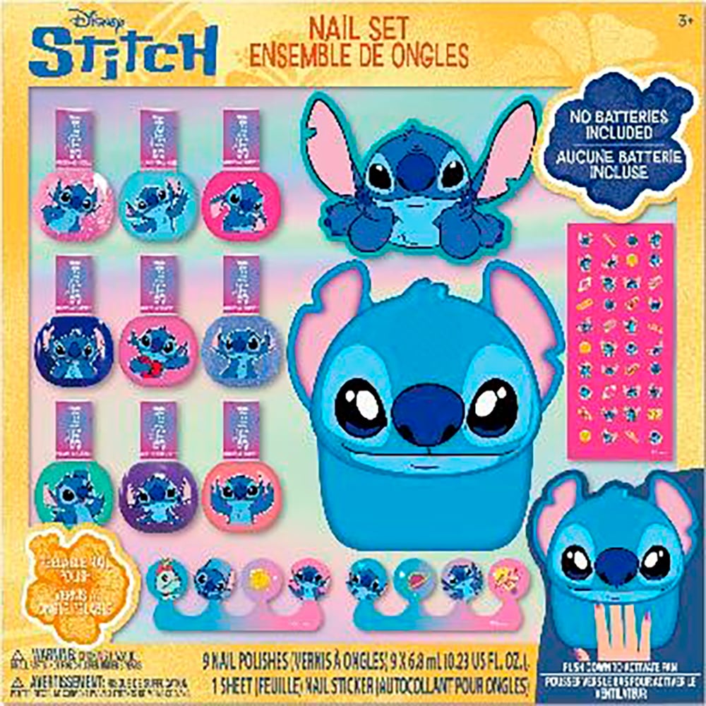 STITCH MANICURE SALON SET WITH MOLDED Danawares