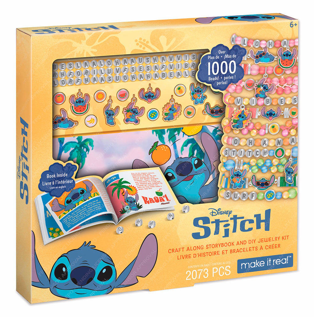 Stitch Craft Along Storybook and DIY Jewelry Kit (Make it Real) Danawares