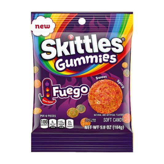 Skittles gummies fuego Blackcat