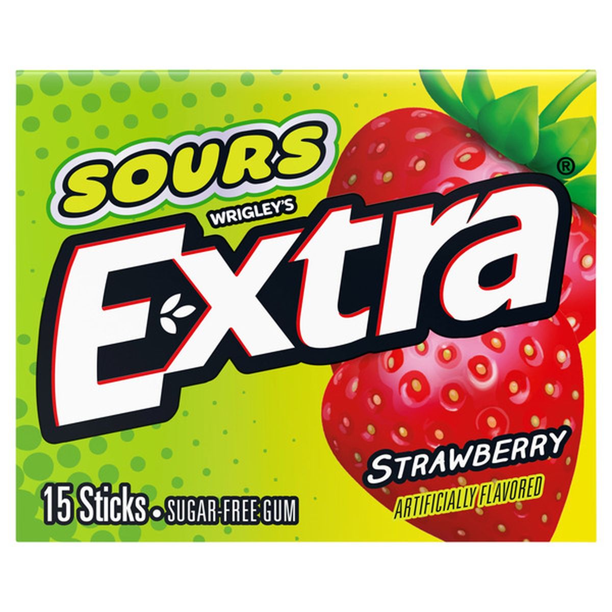 Extra sours strawberry Blackcat
