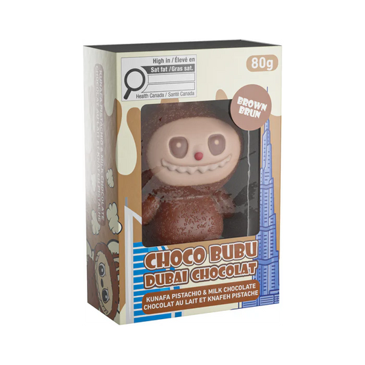 Choco Bubu Dubai Chocolat - Brown - 80g Jjcandy