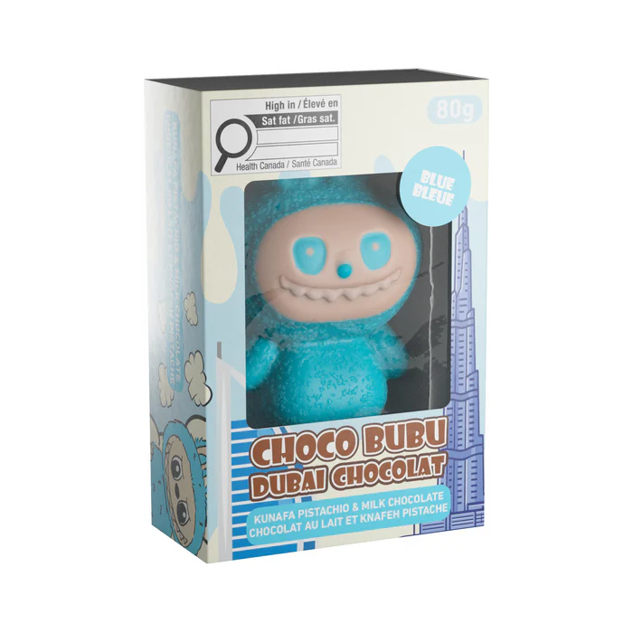Choco Bubu Dubai Chocolat - Blue - 80g Jjcandy