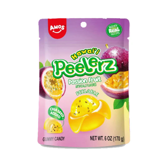 Amos Peelerz Gummy Passion Fruit 6oz