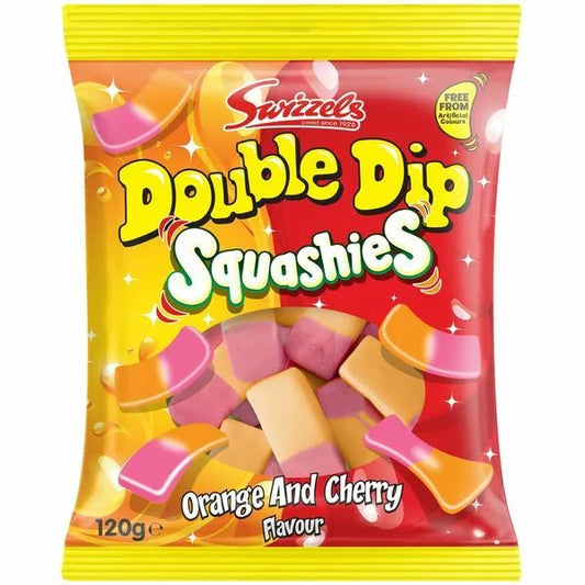Swizzels Squashies Double Dip 120g