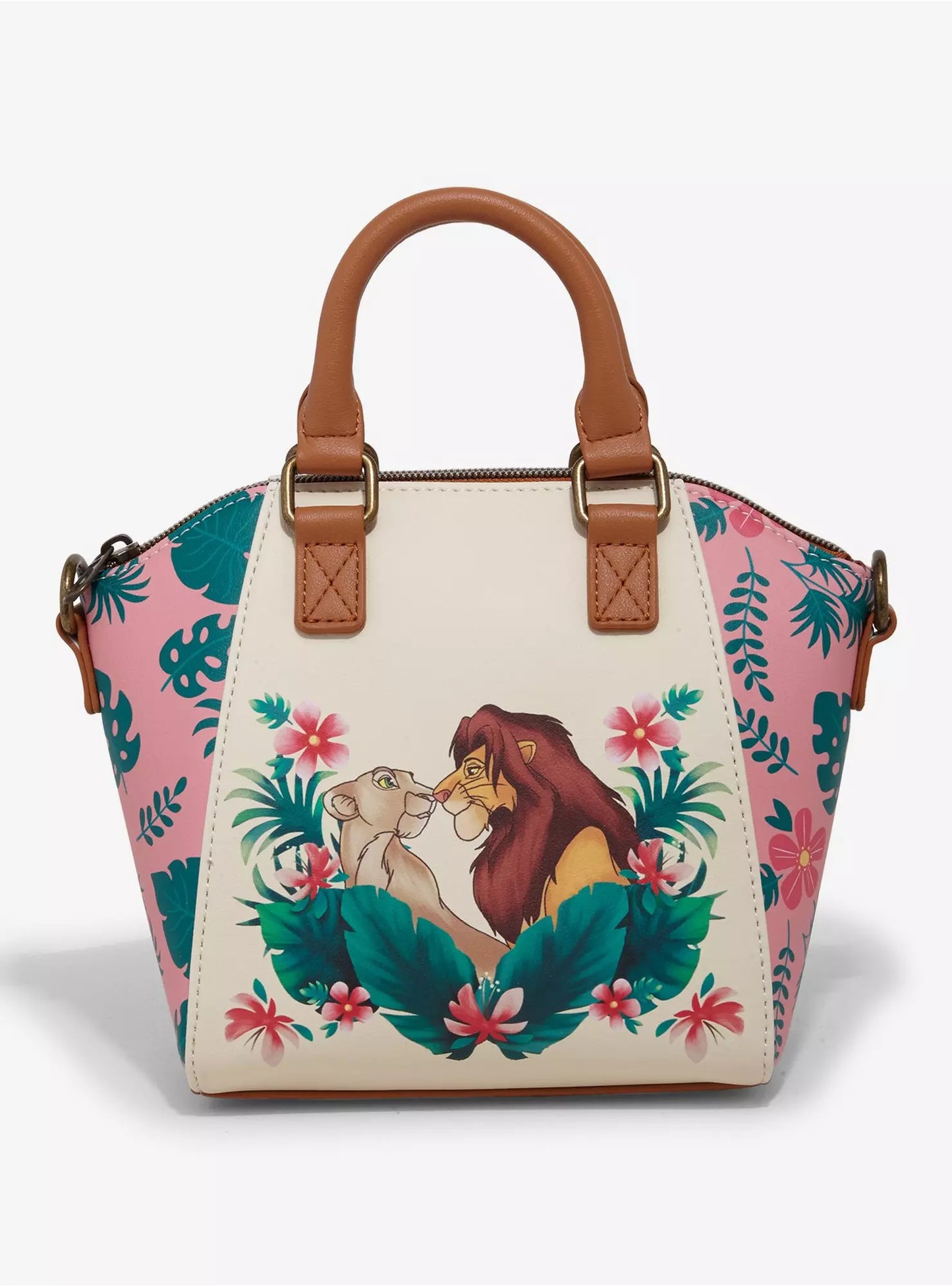 Sac cartable mini Loungefly Disney Le Roi Lion – Simba & Nala Tropical