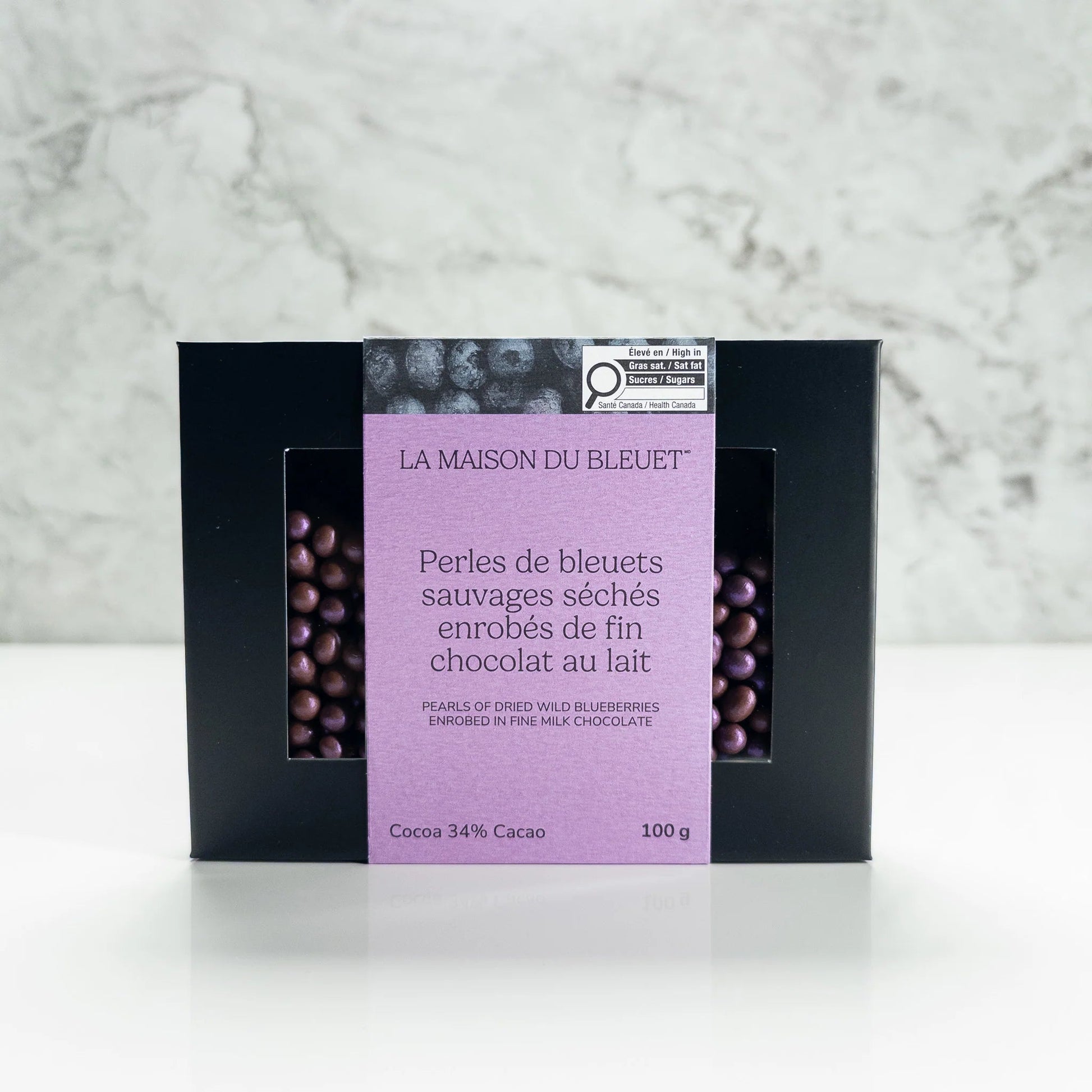 Perles Bleuets Sauvages Enrobés De Chocolat Au Lait Maison du bleuet