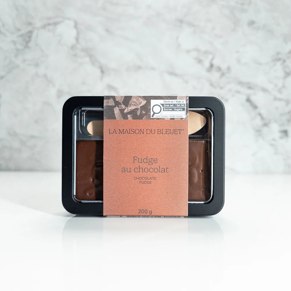 Fudge Au Chocolat Maison du bleuet