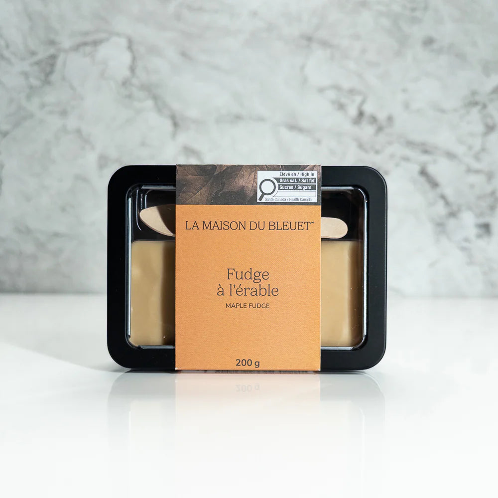 Fudge À L’érable Maison du bleuet