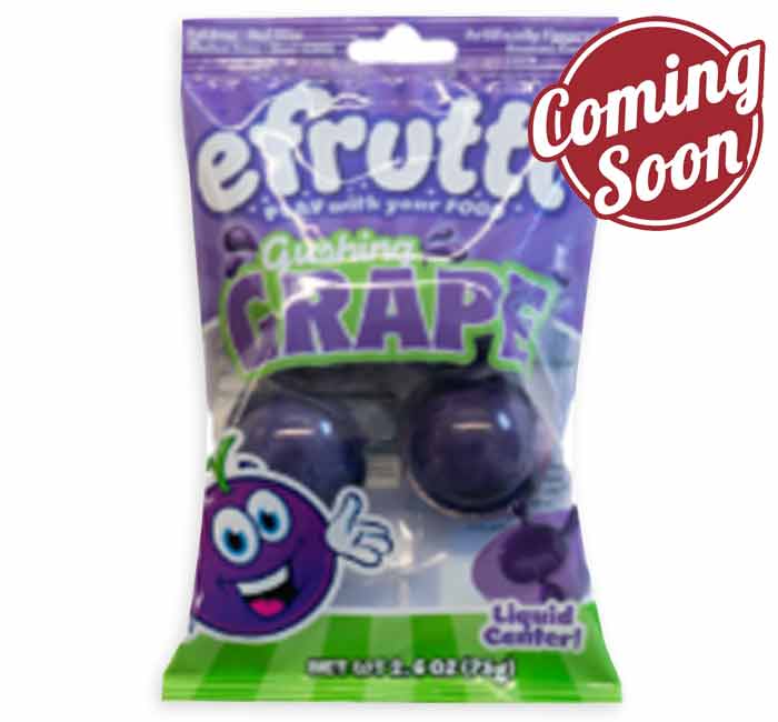 efrutti Gushin' Grape Bag - 2.6oz (74g) Blackcat
