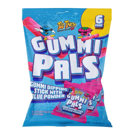 TOO TARTS - GUMMI PALS (6PK) PEG BAG 3.2OZ (90G) Blackcat