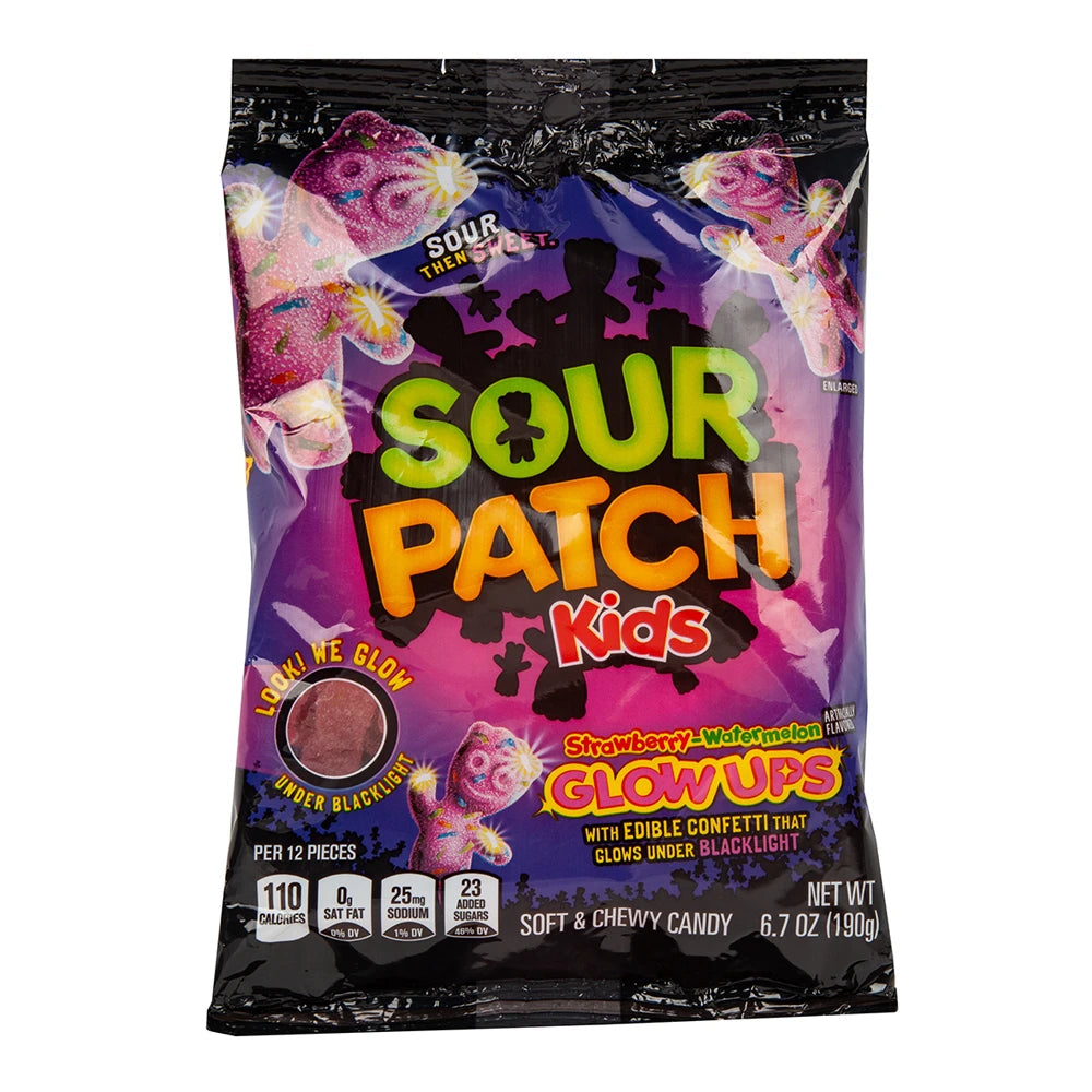 Sour patch kids glow ups Exosweet