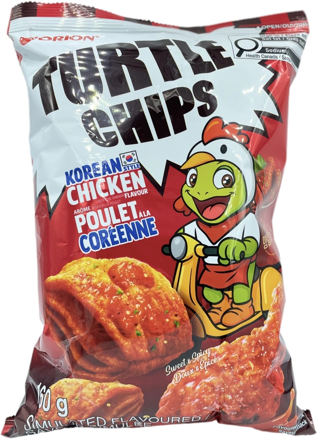 Turtle chip poulet coréen Lordford