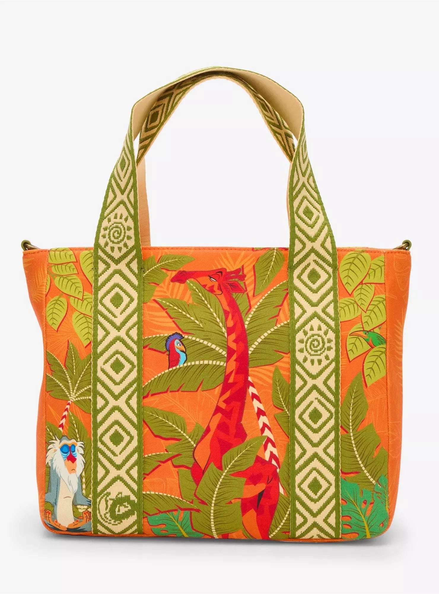 Loungefly Disney The Lion King Animals Printed Crossbody Tote Bag HT/BL