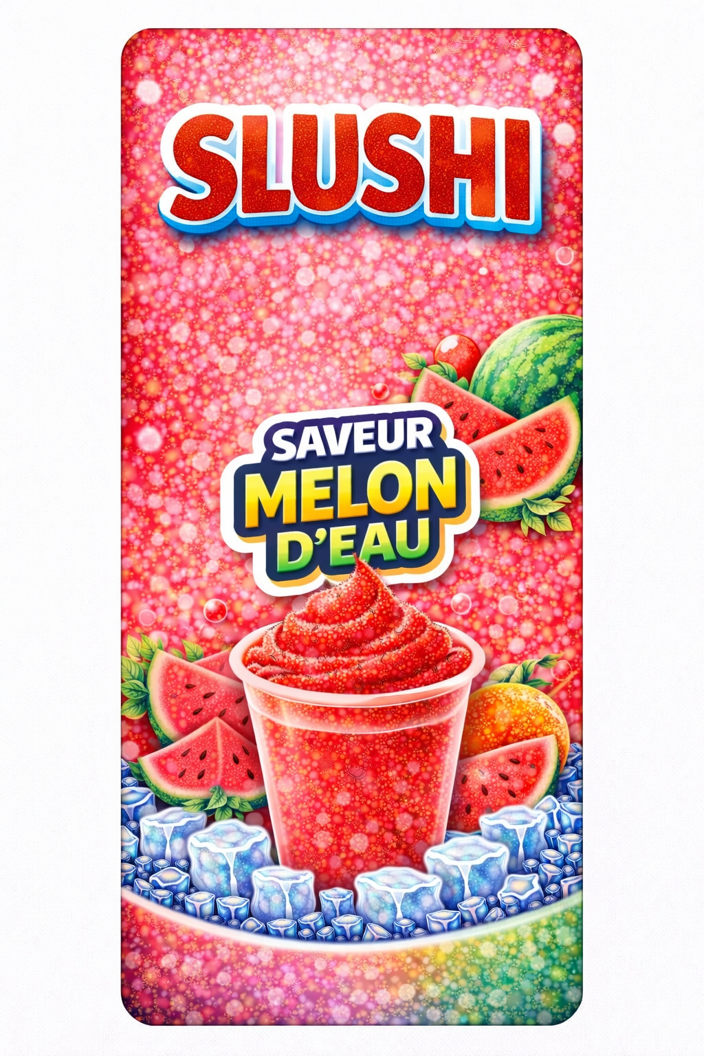 Étiquettes pour pompe Vrac slush