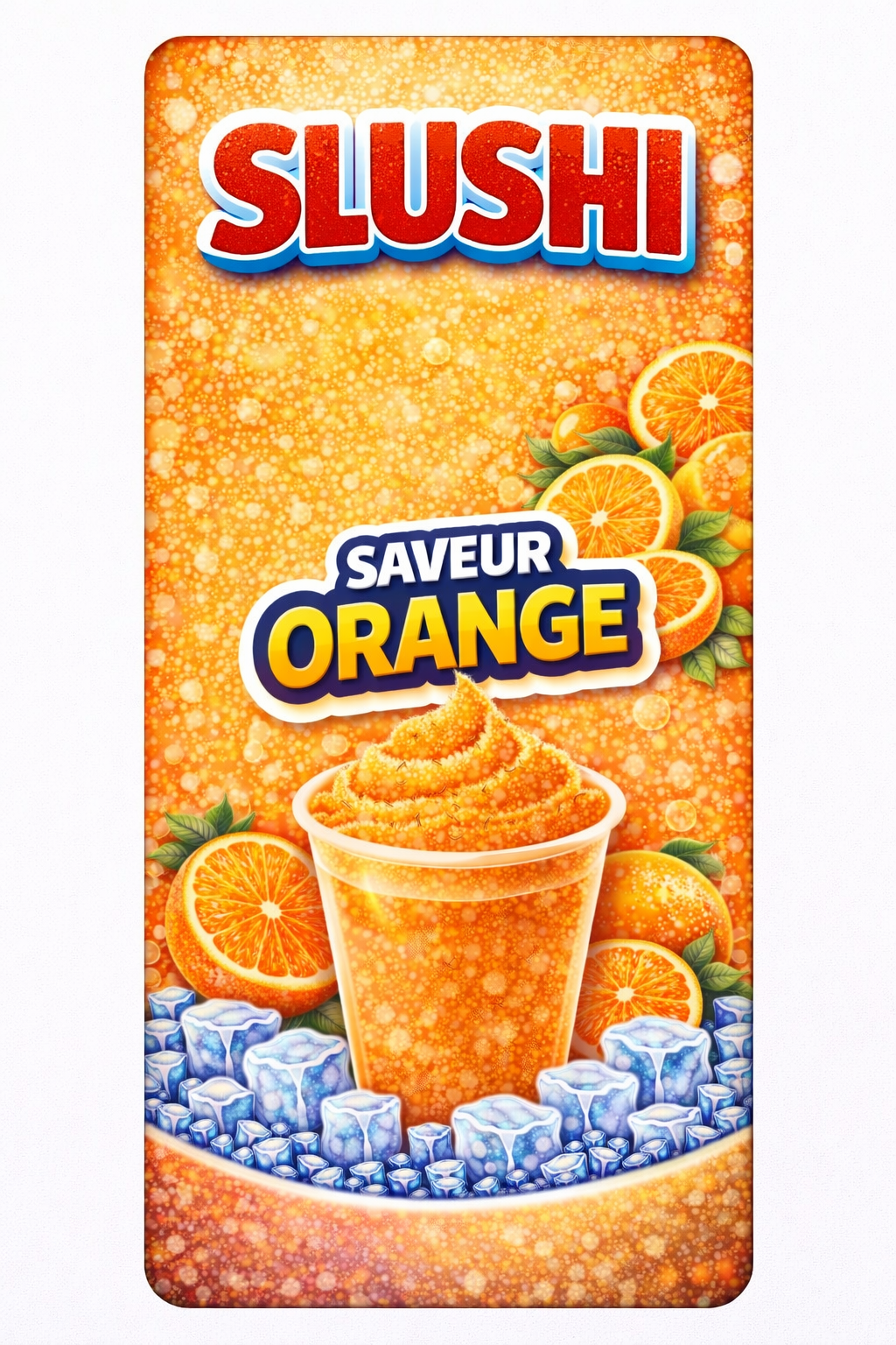 Étiquettes pour pompe Vrac slush