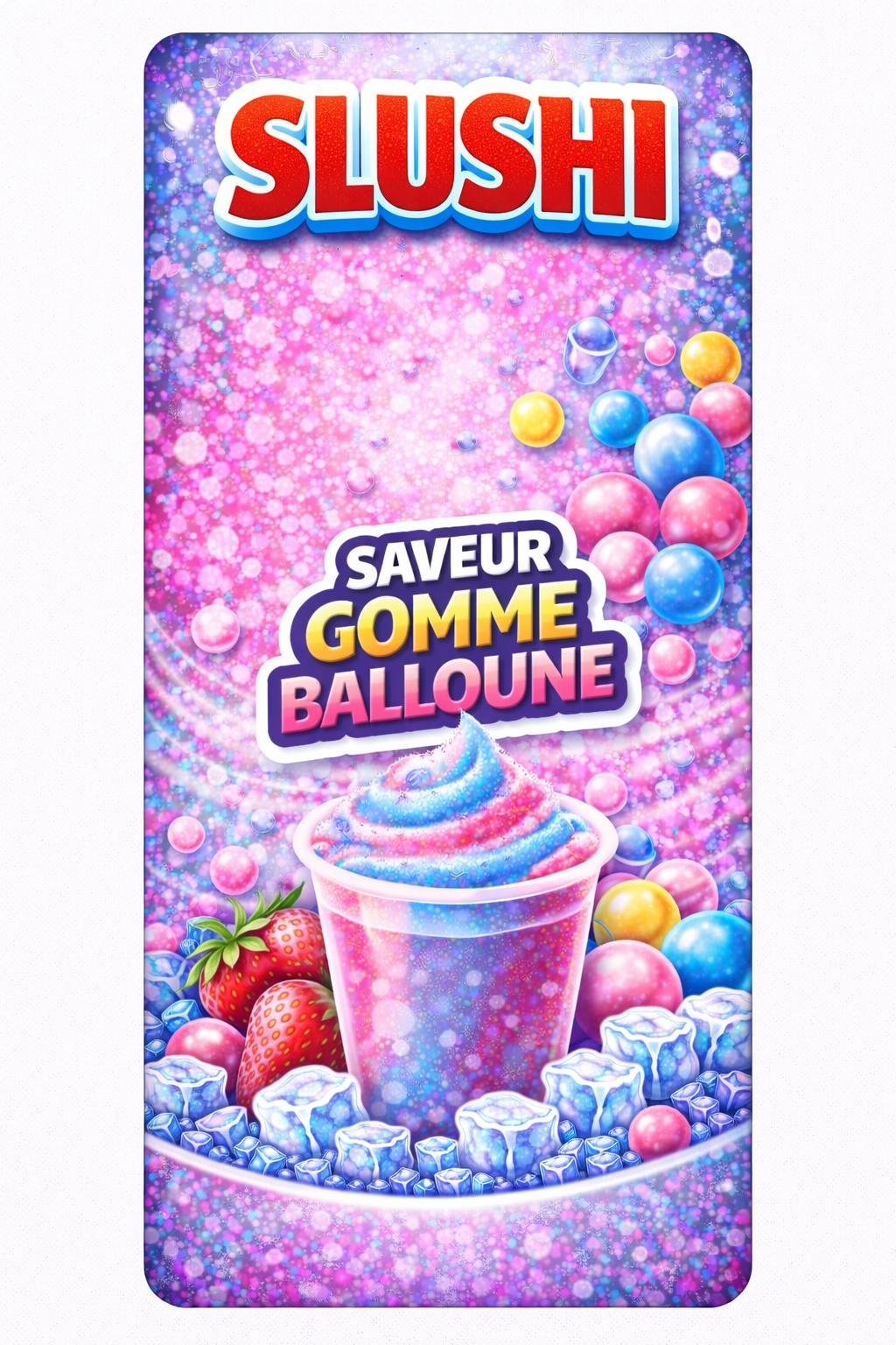 Étiquettes pour pompe Vrac slush