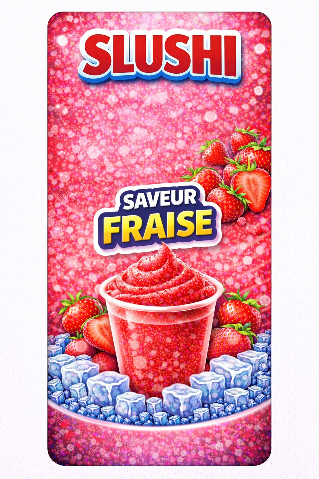 Étiquettes pour pompe Vrac slush