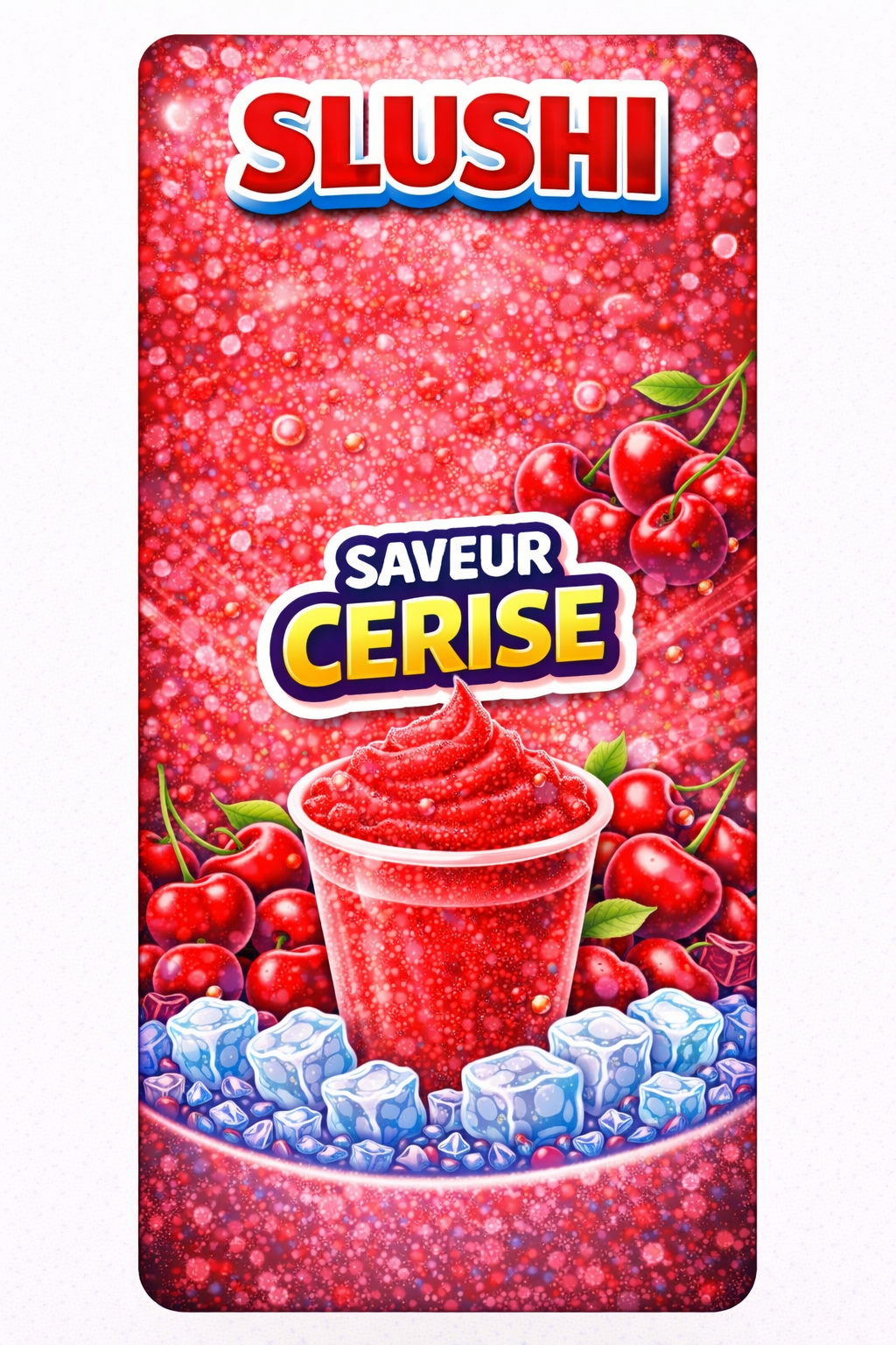 Étiquettes pour pompe Vrac slush