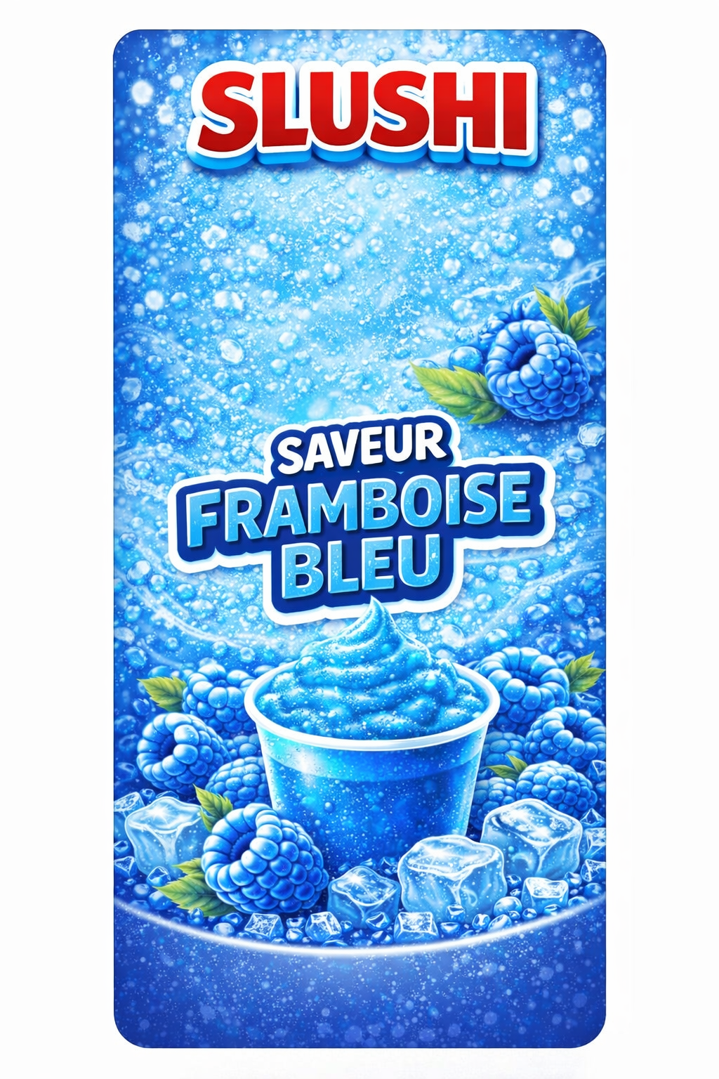 Étiquettes pour pompe Vrac slush