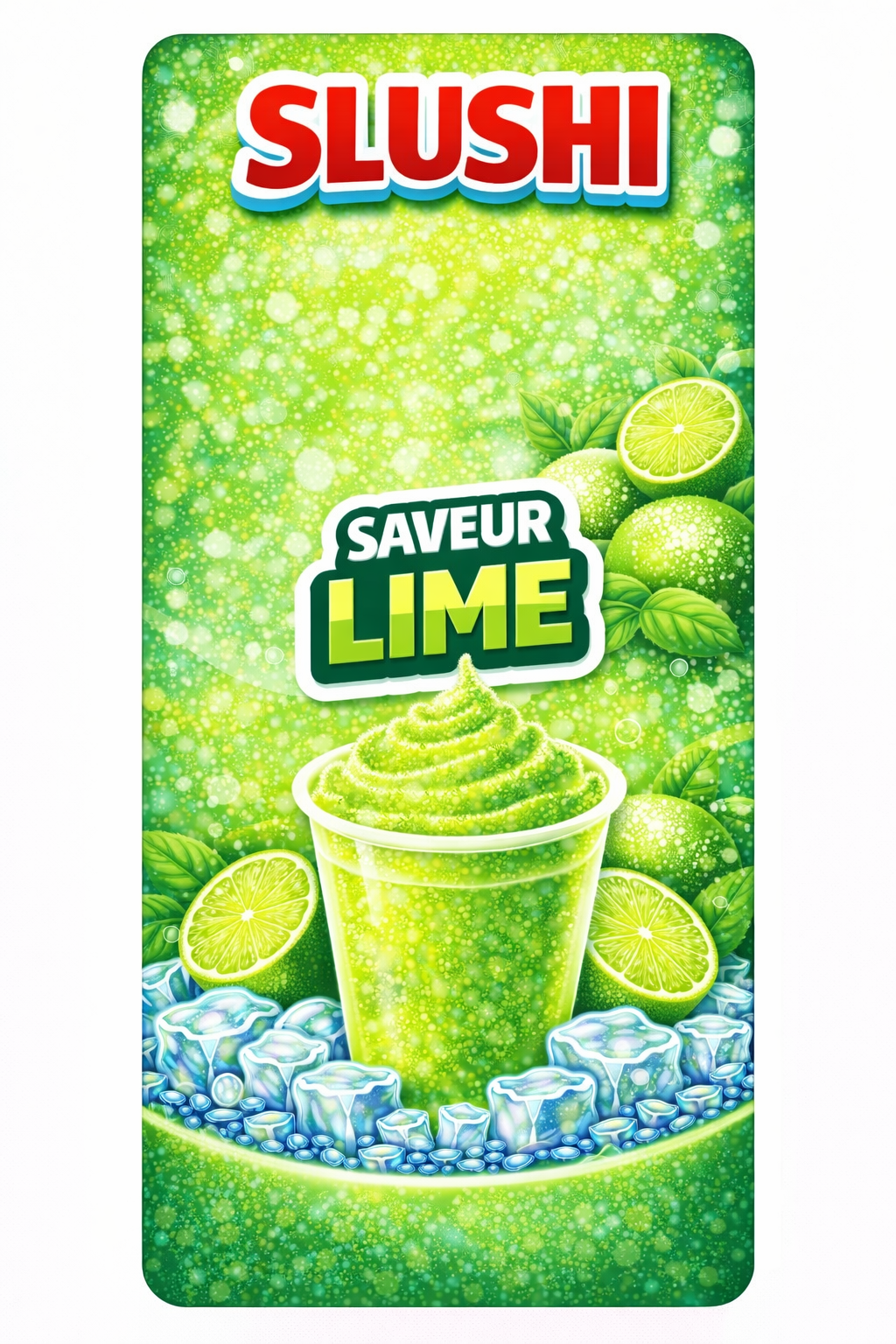 Étiquettes pour pompe Vrac slush
