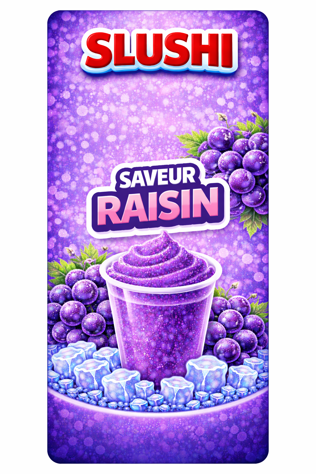 Étiquettes pour pompe Vrac slush