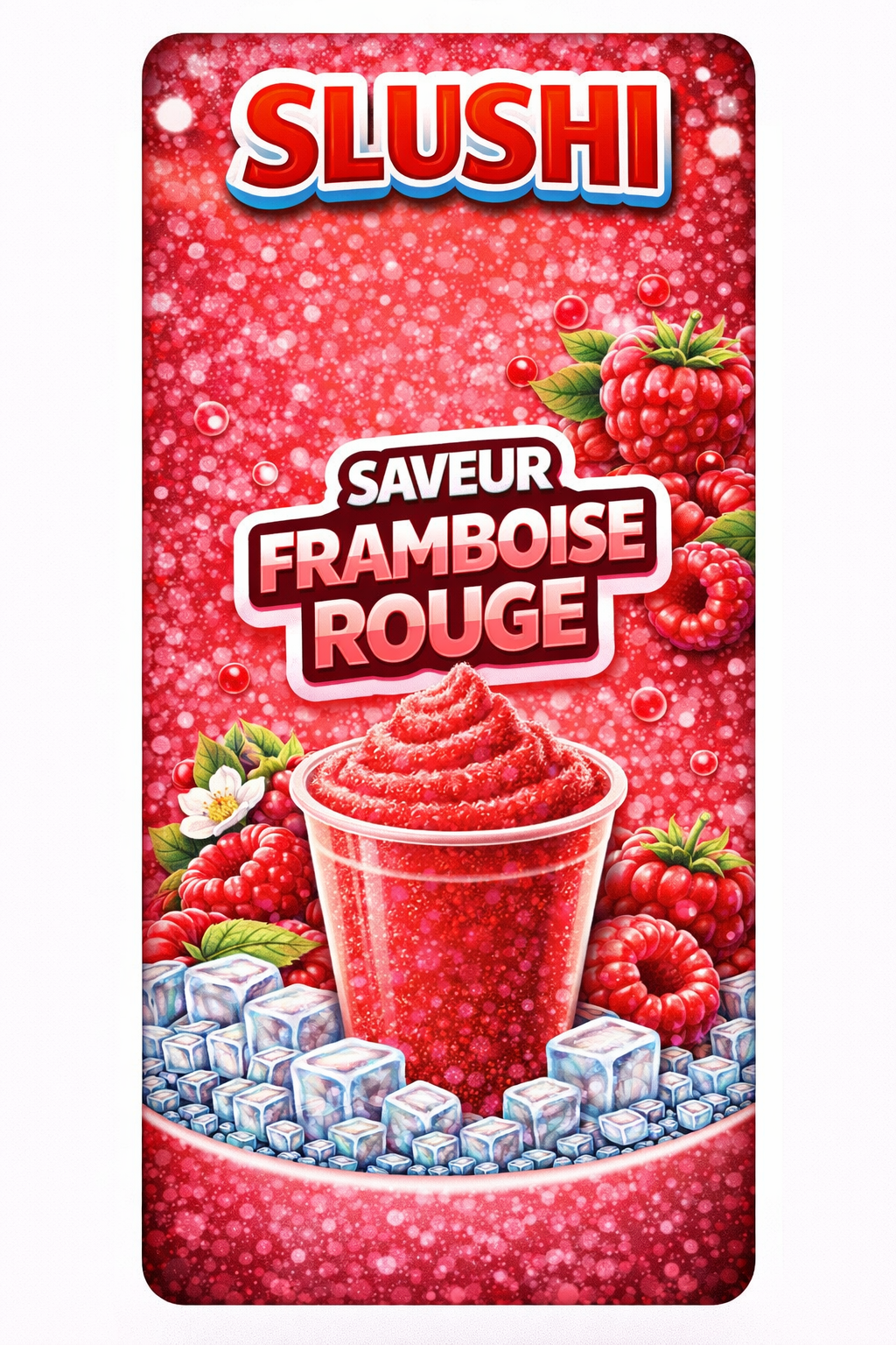 Étiquettes pour pompe Vrac slush