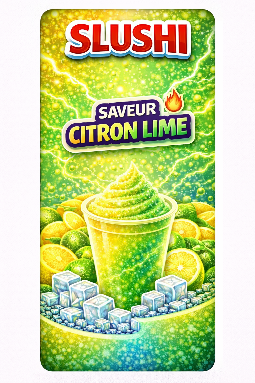 Étiquettes pour pompe Vrac slush