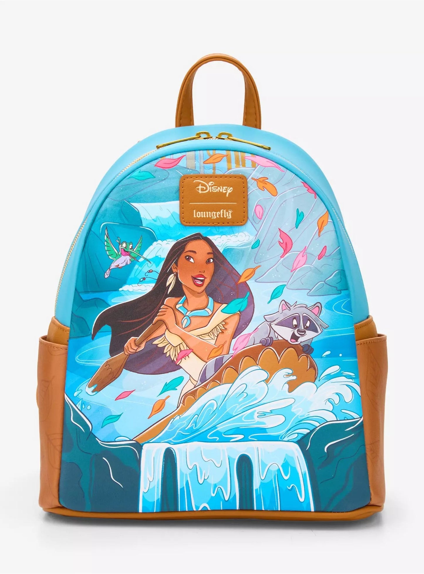Loungefly Disney Pocahontas Riverbend Mini Backpac HT/BL