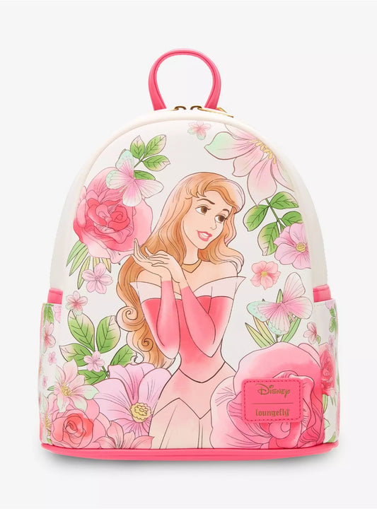 Loungefly Disney Sleeping Beauty Butterfly Garden Mini Backpack HT/BL