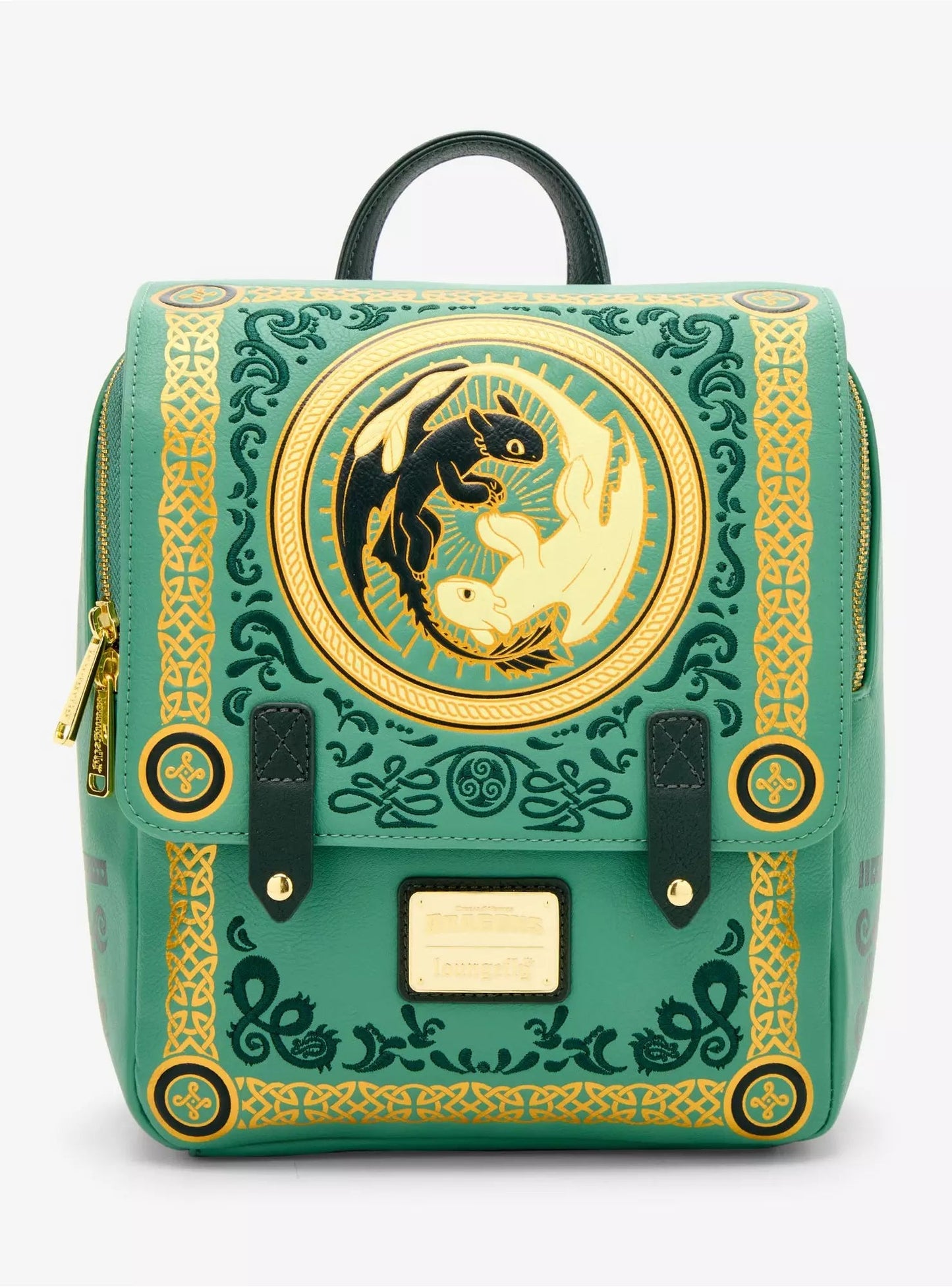 Loungefly DreamWorks How To Train Your Dragon Toothless & Light Fury Mini Backpack HT/BL